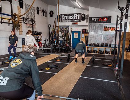 Training in der Box CrossFit KH, Eindruck 5