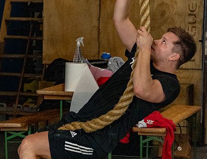 Training in der Box CrossFit KH, Eindruck 2